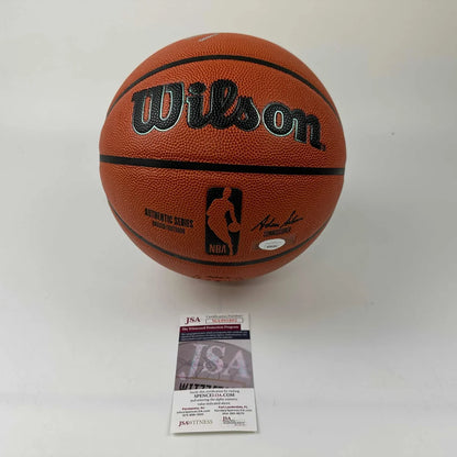 Autographed Allen Iverson Philadelphia 76ers Sixers Full Size Wilson Basketball JSA COA | Authenticated Signed Sports Collectible | vintageantiquesgifts.com