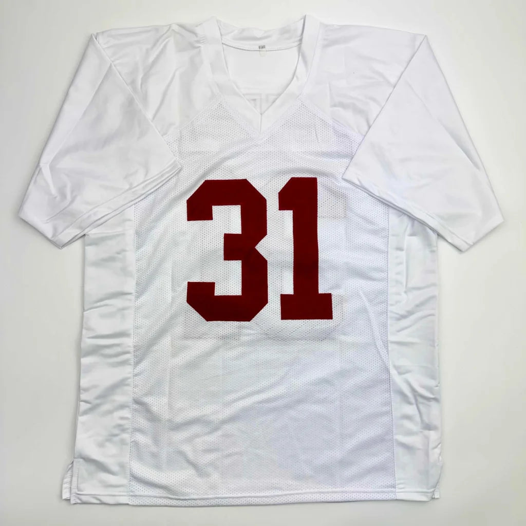 Autographed Will Anderson Terminator Alabama White College Football Jersey Beckett BAS COA | Authenticated Signed Sports Jersey | vintageantiquesgifts.com