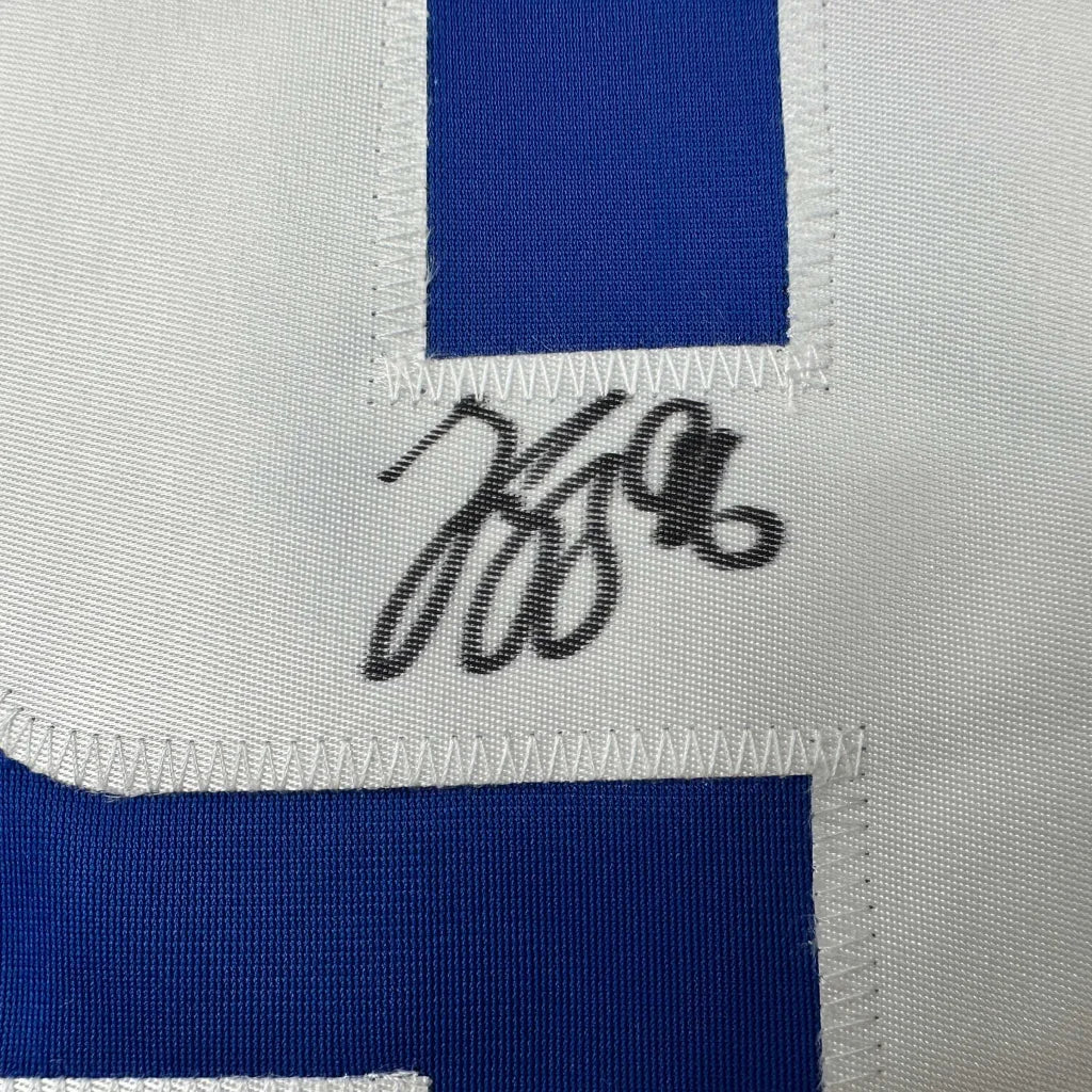 Autographed Andrei Kuzmenko custom Vancouver Canucks hockey jersey