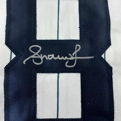 Autographed Andruw Jones New York Pinstripe Baseball Jersey JSA COA | Authenticated Signed Sports Jersey | vintageantiquesgifts.com