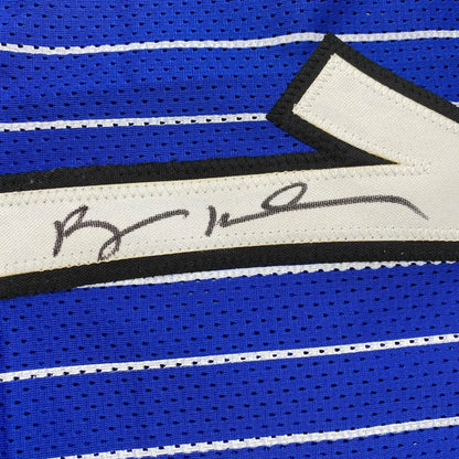 Autographed Anfernee Penny Hardaway Orlando Blue Pinstripe Basketball Jersey PSA/DNA COA | Authenticated Signed Sports Jersey | vintageantiquesgifts.com
