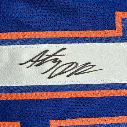 Autographed Anthony Richardson Florida Blue College Football Jersey JSA COA | Authenticated Signed Sports Jersey | vintageantiquesgifts.com