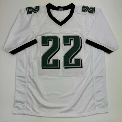 White custom jersey with number 22 for Samuel, perfect for sports league fans