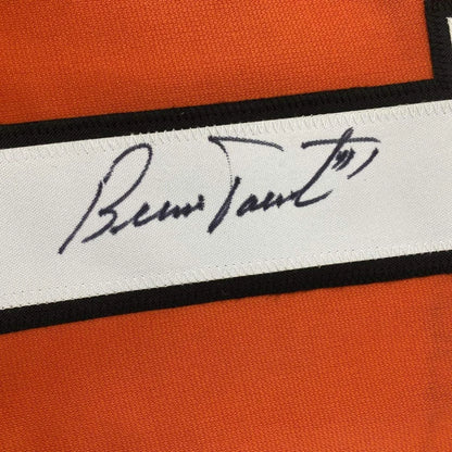 Autographed Bernie Parent Philadelphia Orange Hockey Jersey JSA COA | Authenticated Signed Sports Jersey | vintageantiquesgifts.com