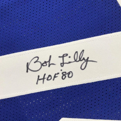 Blue athletic jersey with a white stripe, perfect for professional sports fans and custom jersey collectors