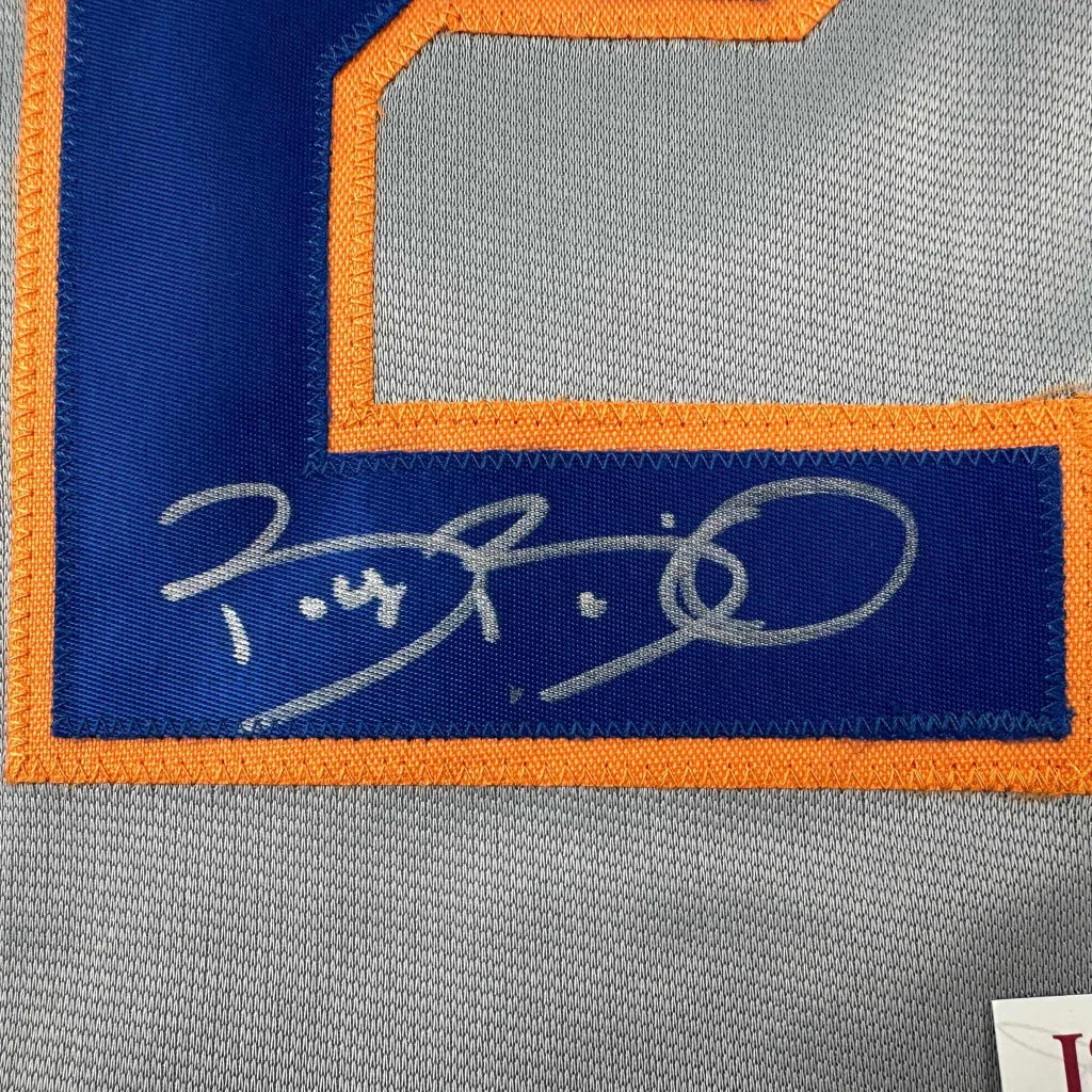 Autographed Bobby Bonilla custom jersey patch, New York MLB pro sports