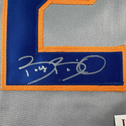 Autographed Bobby Bonilla custom jersey patch, New York MLB pro sports
