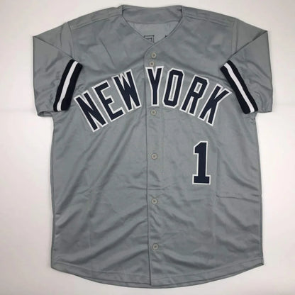 Autographed Bobby Richardson 60 WS MVP New York Grey Baseball Jersey JSA COA | Authenticated Signed Sports Jersey | vintageantiquesgifts.com