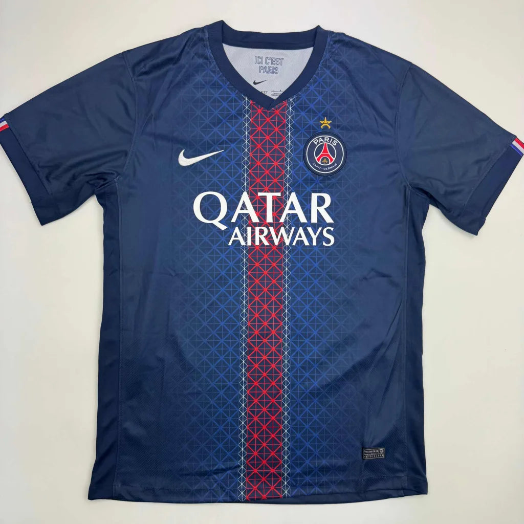 Autographed Bradley Barcola PSG Paris Saint Germain Blue Soccer Futbol Jersey Beckett BAS COA | Authenticated Signed Sports Jersey | vintageantiquesgifts.com