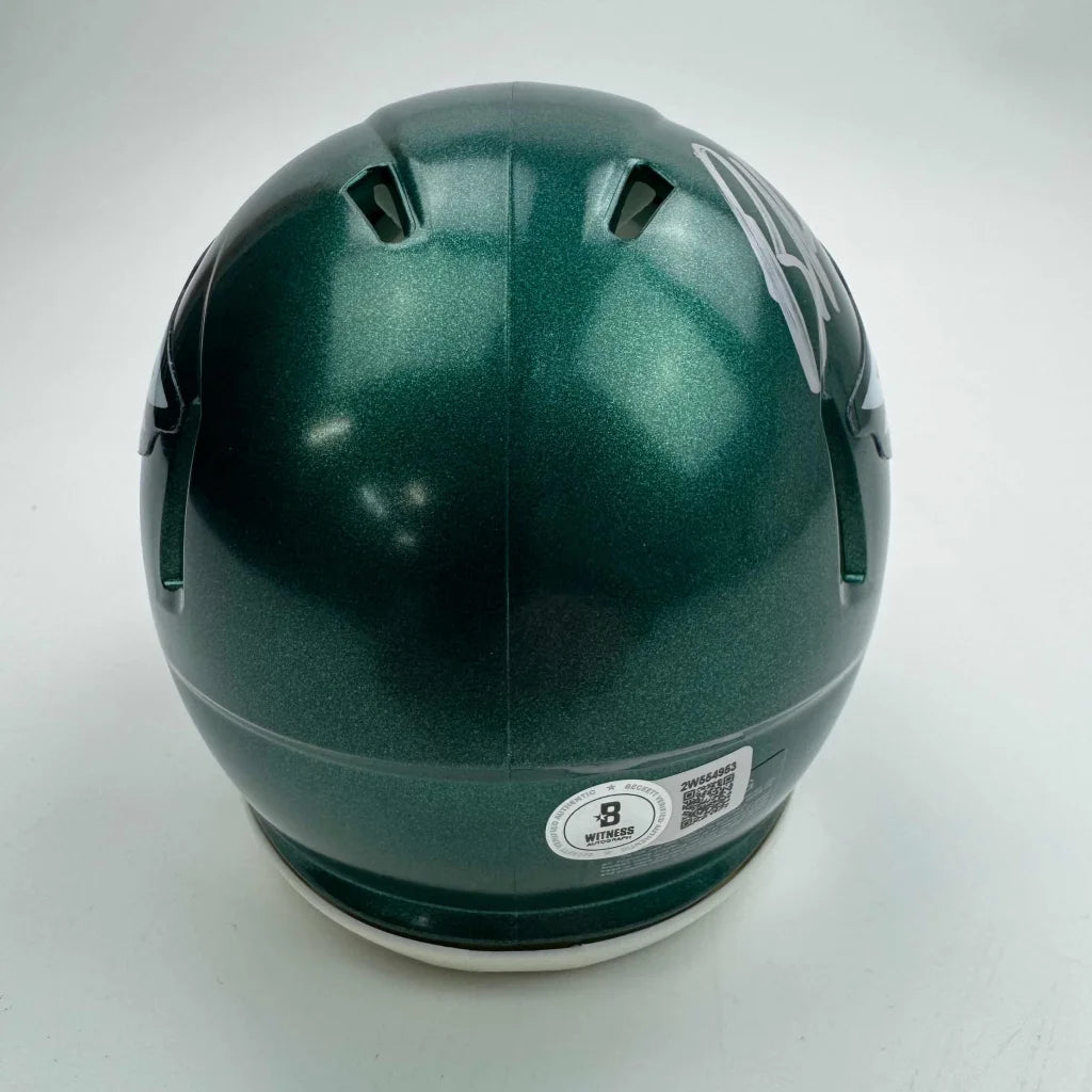Autographed Brandon Graham Philadelphia Eagles Mini Football Helmet JSA COA | Authenticated Signed Sports Collectible | vintageantiquesgifts.com