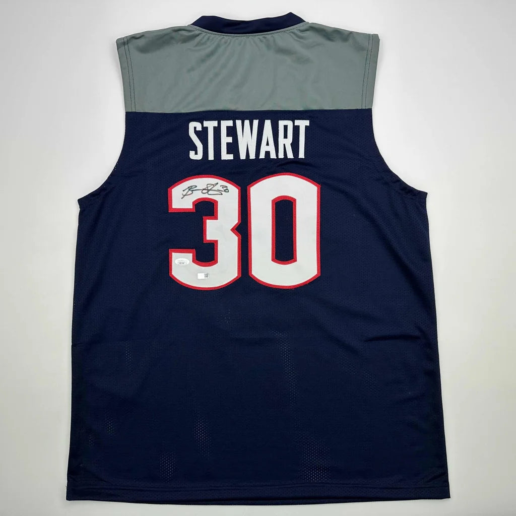 Autographed Breanna Stewart UConn Connecticut Blue College Basketball Jersey JSA COA | Hall of Fame Sports Memorabilia | vintageantiquesgifts.com