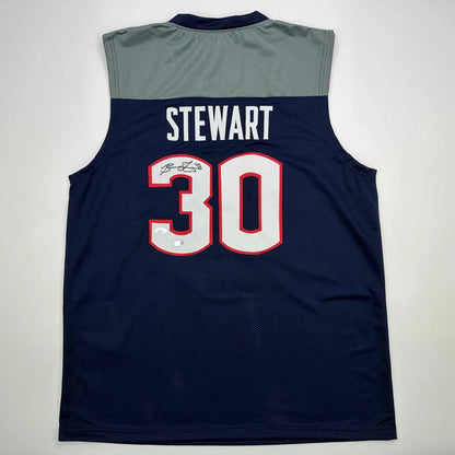 Autographed Breanna Stewart UConn Connecticut Blue College Basketball Jersey JSA COA | Hall of Fame Sports Memorabilia | vintageantiquesgifts.com