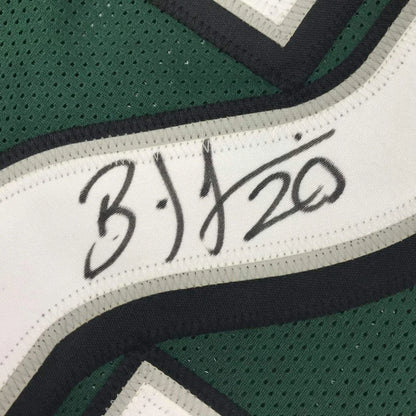 Autographed Brian Dawkins Philadelphia Green Football Jersey JSA COA | Authenticated Signed Sports Jersey | vintageantiquesgifts.com
