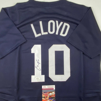 Autographed Carli Lloyd Navy Blue Soccer Team USA World Cup Jersey JSA COA | Certified Authentic Signed Memorabilia | vintageantiquesgifts.com