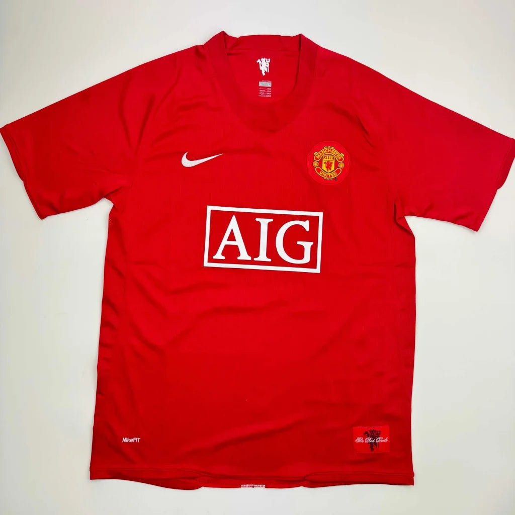 Autographed Carlos Tevez Manchester United Red Soccer Jersey Beckett BAS COA | Authenticated Signed Sports Jersey | vintageantiquesgifts.com