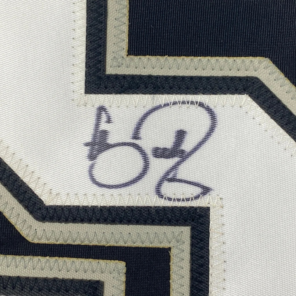 Autographed Carson Fulmer Chicago Black Baseball Jersey JSA COA | Authenticated Signed Sports Jersey | vintageantiquesgifts.com