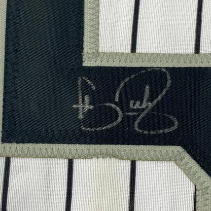 Autographed Carson Fulmer Chicago Pinstripe Baseball Jersey JSA COA | Authenticated Signed Sports Jersey | vintageantiquesgifts.com