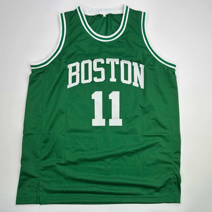 Autographed Charlie Scott Boston Green Basketball Jersey JSA COA | Authenticated Signed Sports Jersey | vintageantiquesgifts.com