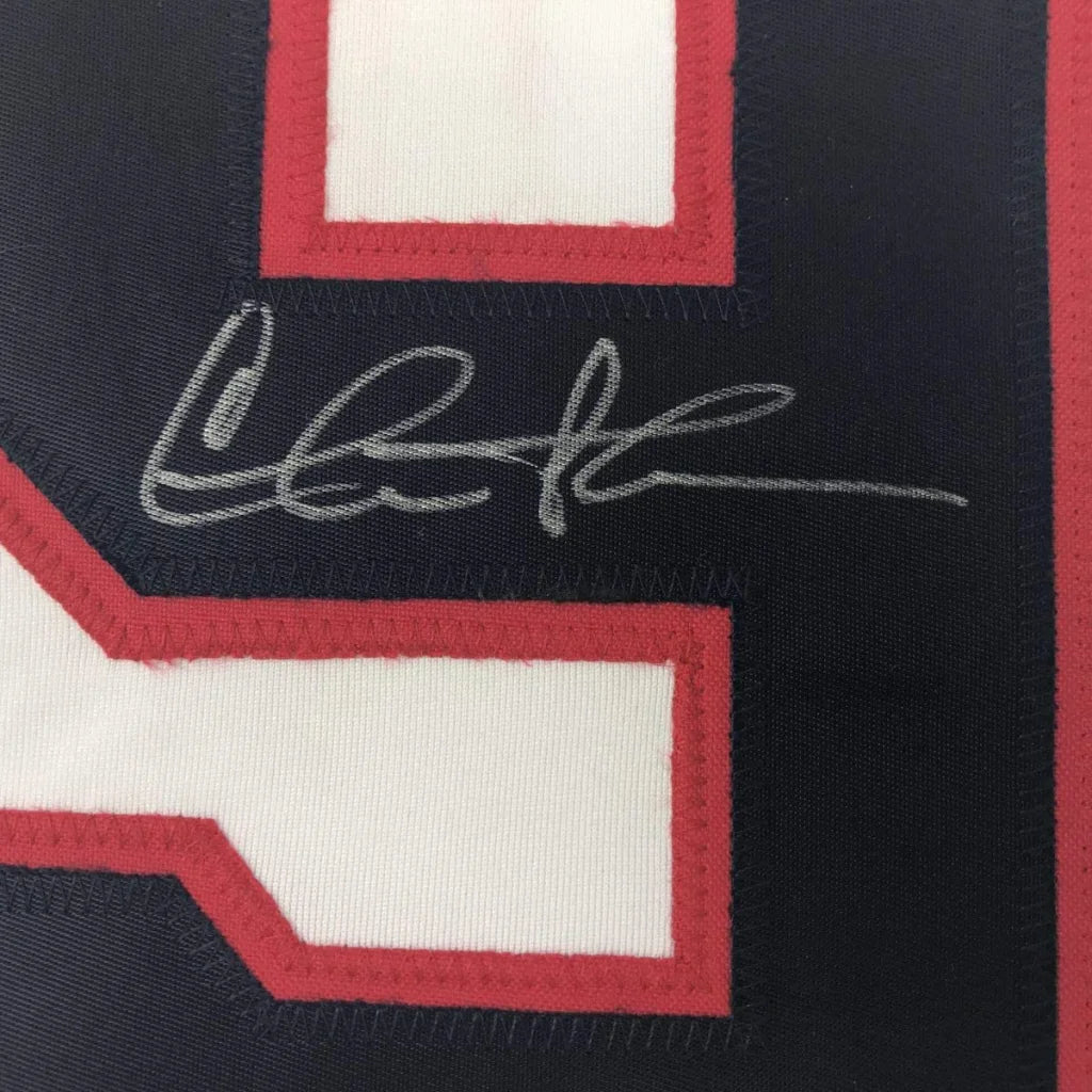 Autographed Charlie Sheen Wild Thing Ricky Vaughn Major League Movie Baseball Jersey JSA COA | Authenticated Signed Sports Jersey | vintageantiquesgifts.com