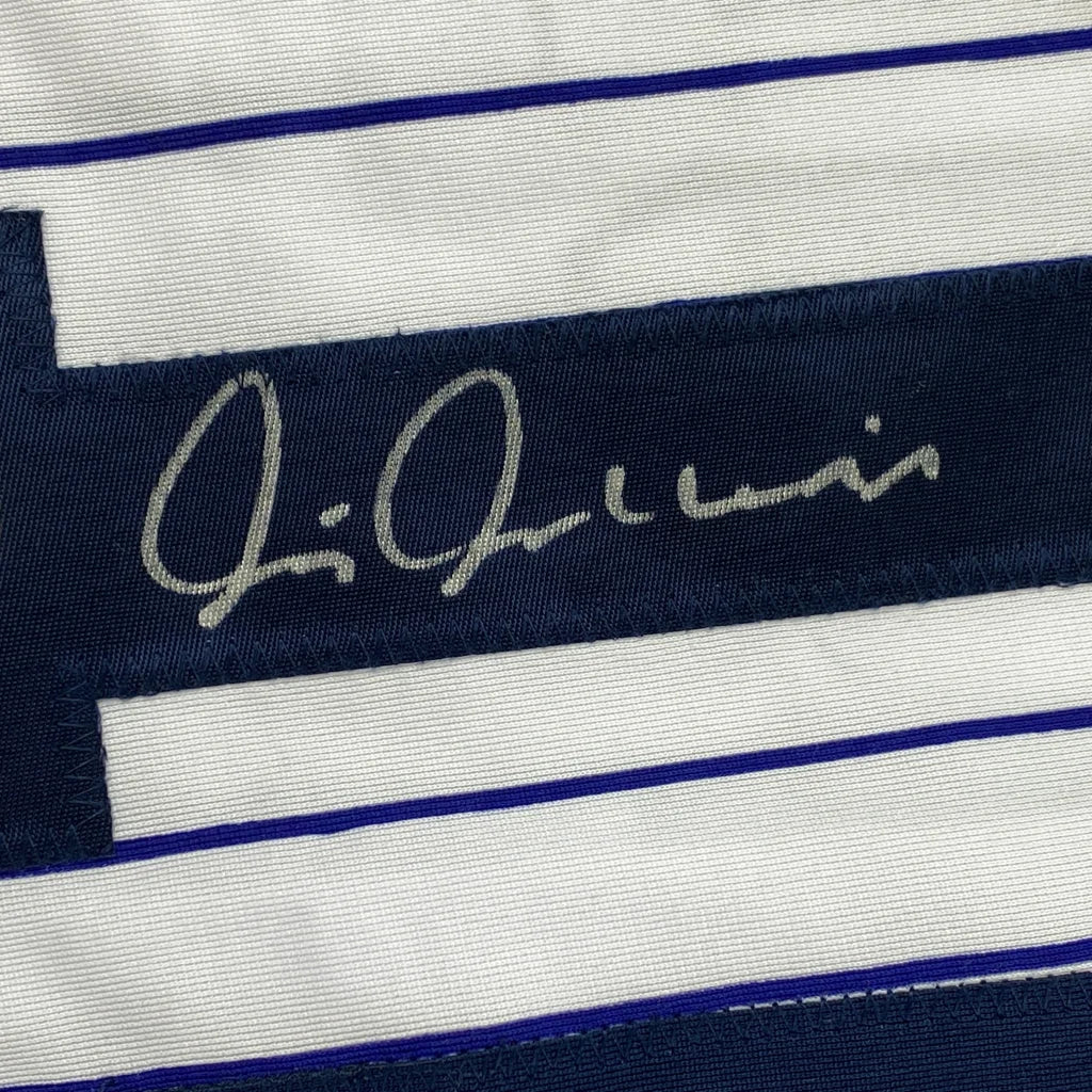 Autographed Chris Chambliss New York Pinstripe Baseball Jersey JSA COA | Authenticated Signed Sports Jersey | vintageantiquesgifts.com