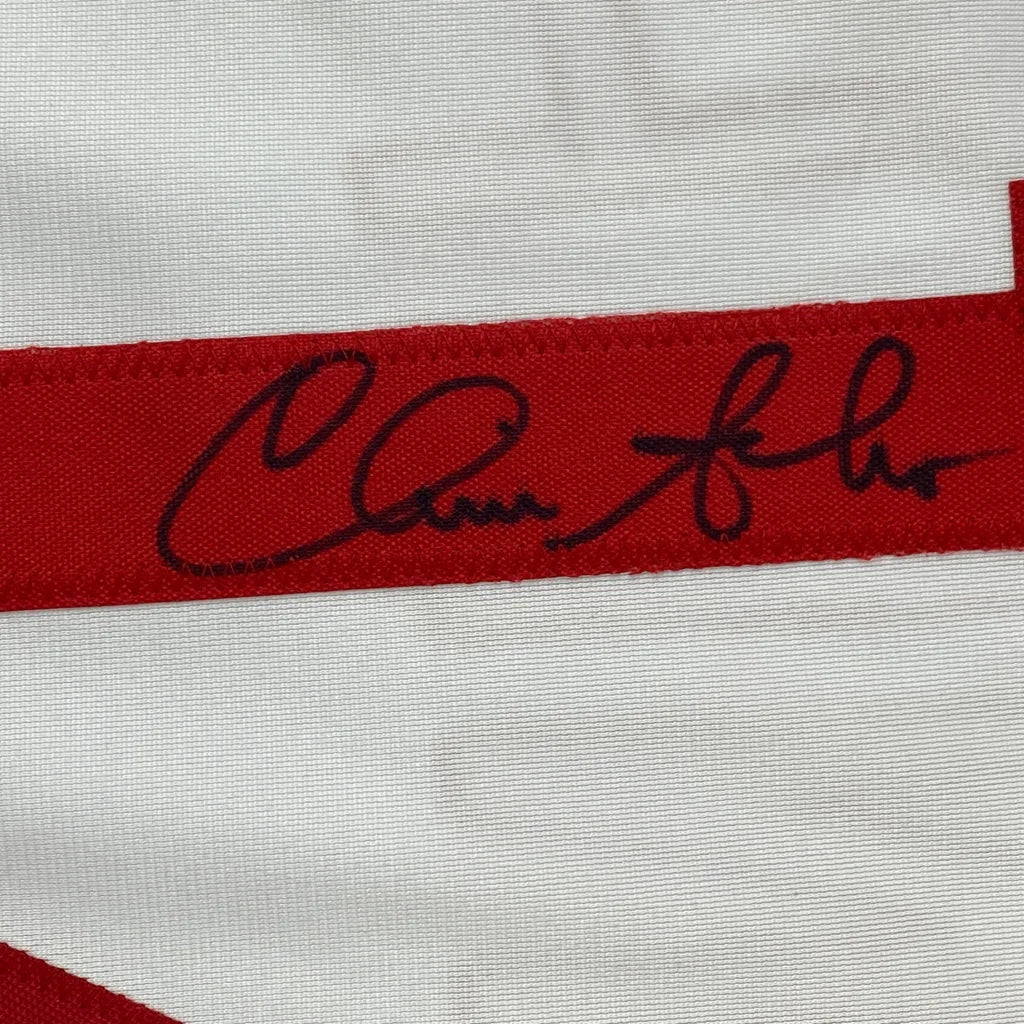 Autographed Chris Sabo Cincinnati White Baseball Jersey JSA COA | Authenticated Signed Sports Jersey | vintageantiquesgifts.com