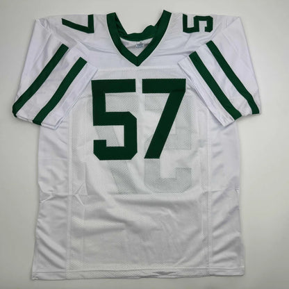 Autographed CJ C.J. Mosley New York White Football Jersey JSA COA | Authenticated Signed Sports Jersey | vintageantiquesgifts.com