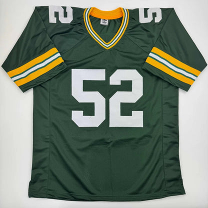 Autographed Clay Matthews Green Bay Packers custom jersey with number 52