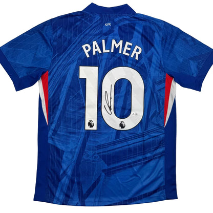 Autographed Cole Palmer Chelsea FC Blue Soccer Futbol Jersey Beckett BAS COA | Hall of Fame Sports Memorabilia | vintageantiquesgifts.com
