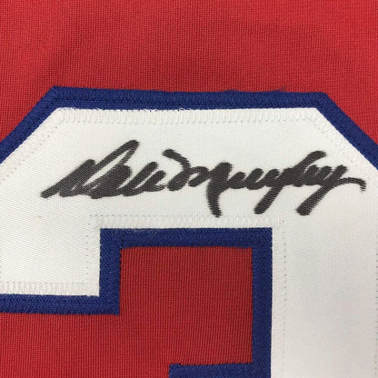 Autographed Dale Murphy Atlanta Red Baseball Jersey JSA COA | Authenticated Signed Sports Jersey | vintageantiquesgifts.com