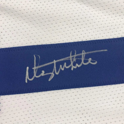 Autographed Danny White Dallas Cowboys custom jersey with ntstuhle signature