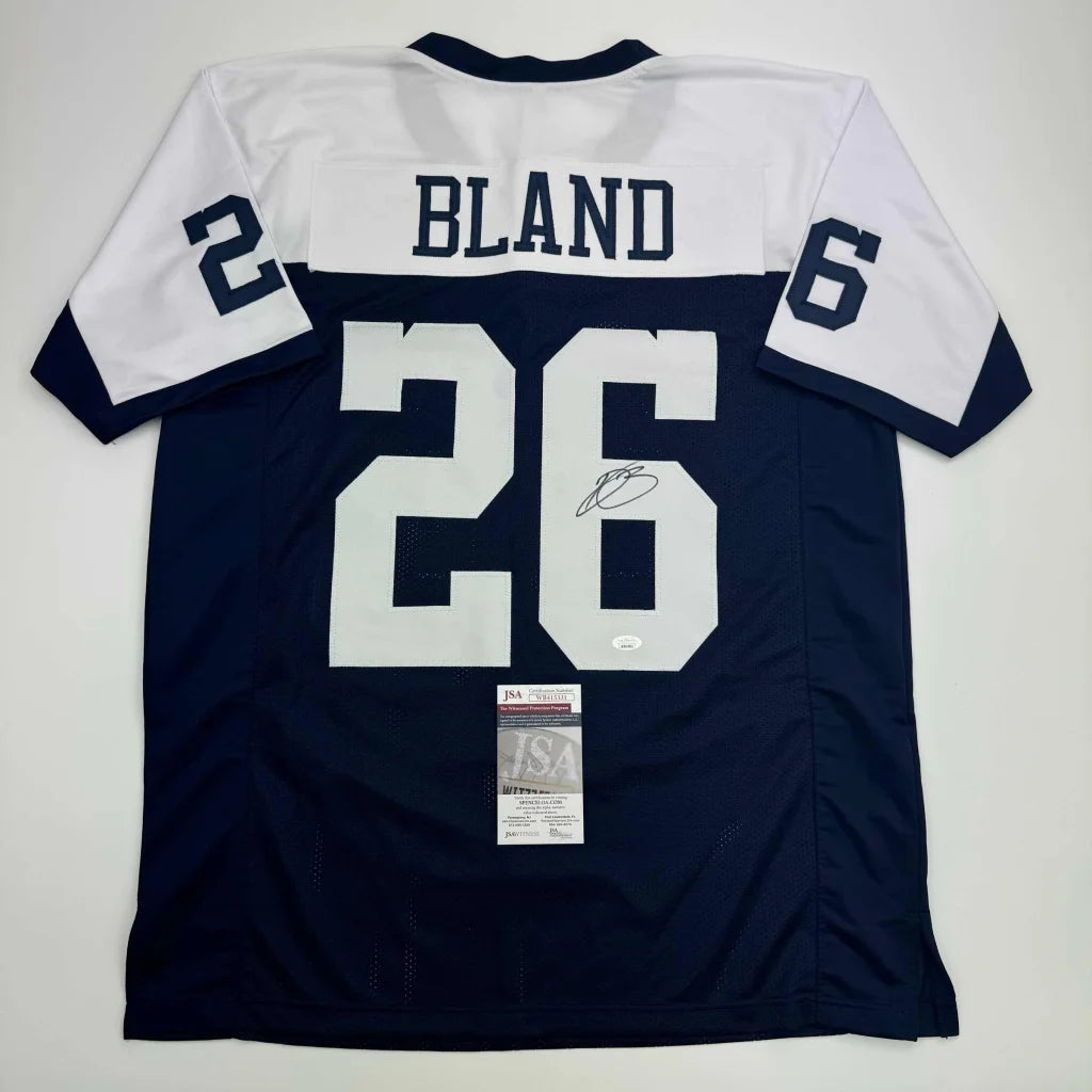 Signed football jersey with number 26 from the Professional Sports League collection