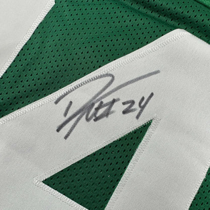 Autographed green professional sports league jersey from Own This Epic Revis 24 product