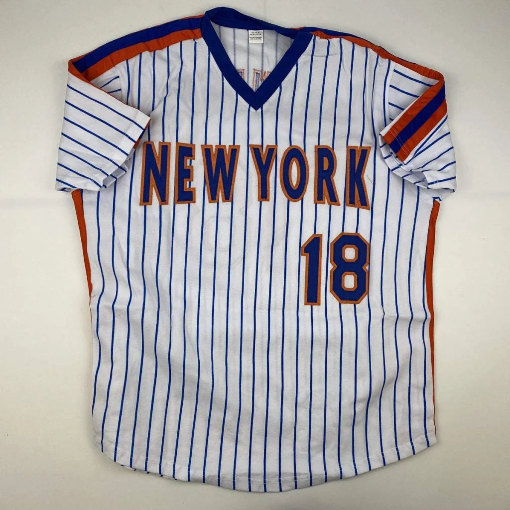 Autographed Darryl Strawberry New York Pinstripe Baseball Jersey PSA/DNA COA | Authenticated Signed Sports Jersey | vintageantiquesgifts.com