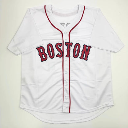 Autographed David Ortiz Boston White Baseball Jersey JSA COA | Authenticated Signed Sports Jersey | vintageantiquesgifts.com