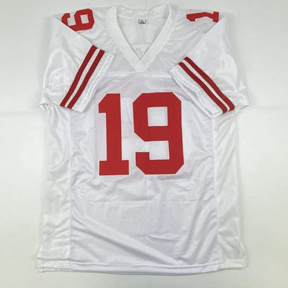 Autographed Deebo Samuel San Francisco White Football Jersey JSA COA | Authenticated Signed Sports Jersey | vintageantiquesgifts.com