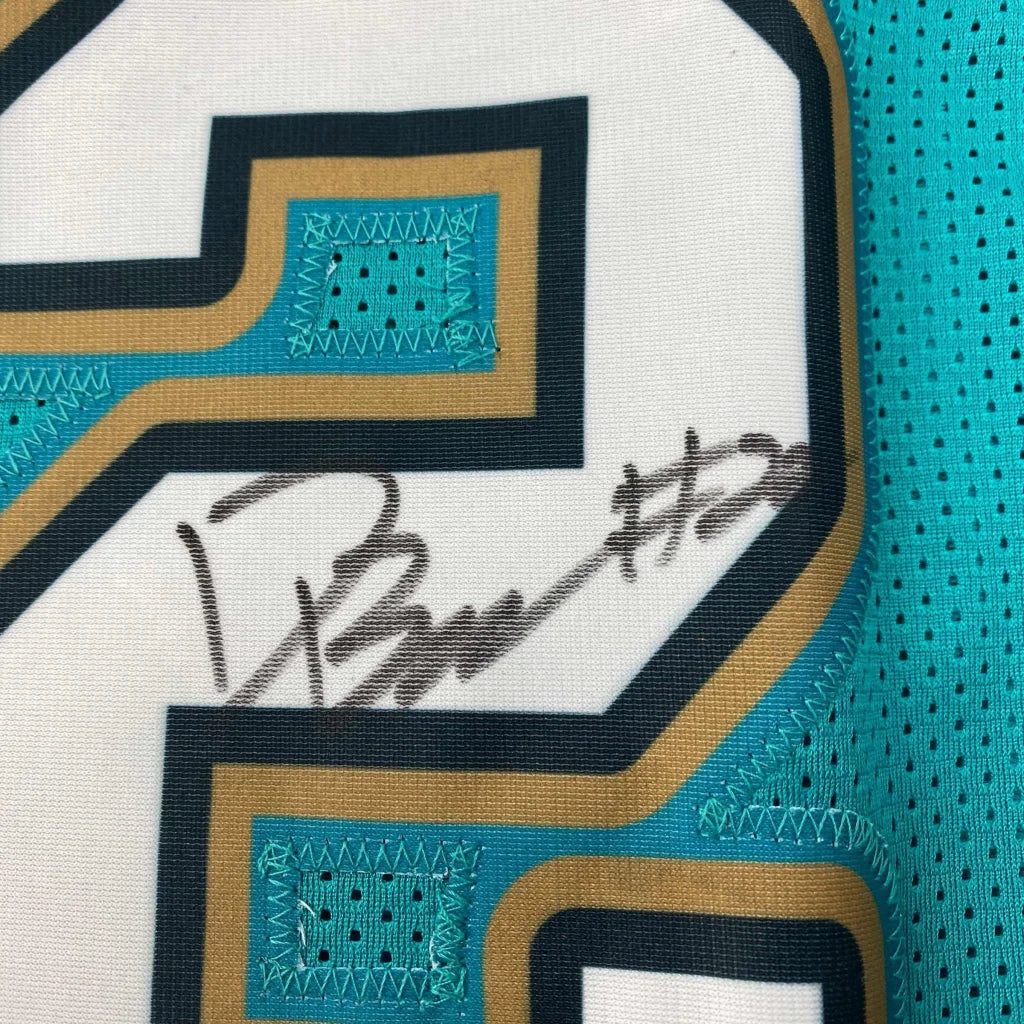 Autographed custom jersey with number 2 from professional sports league collectible