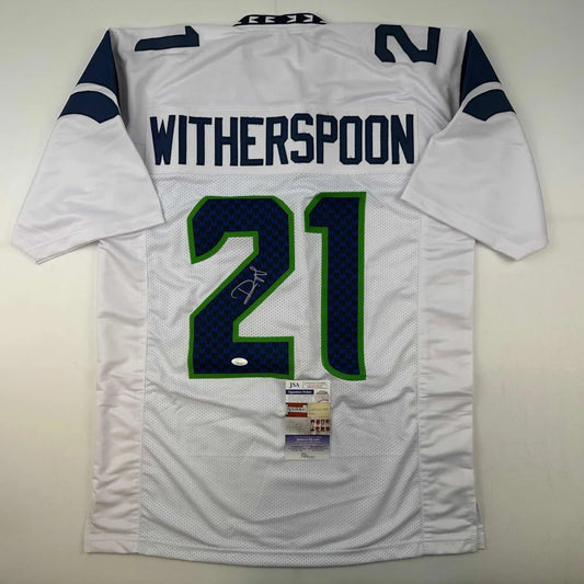 Autographed Witherspoon 21 custom jersey from professional sports league collectible