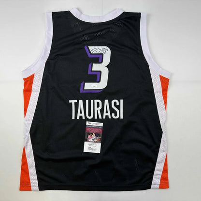 Autographed Diana Taurasi black custom jersey with number 3, Phoenix professional sports league