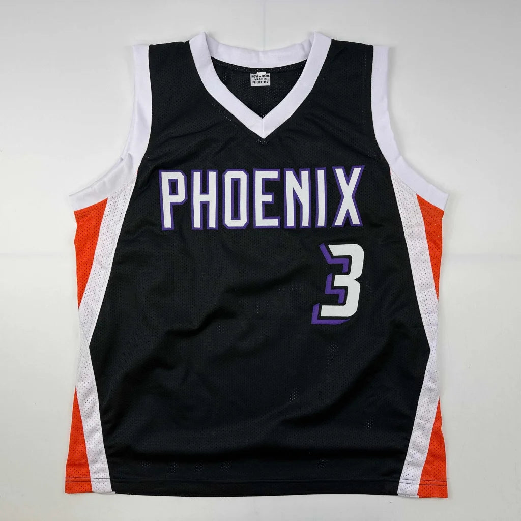 Autographed Diana Taurasi custom Phoenix black basketball jersey with number 3