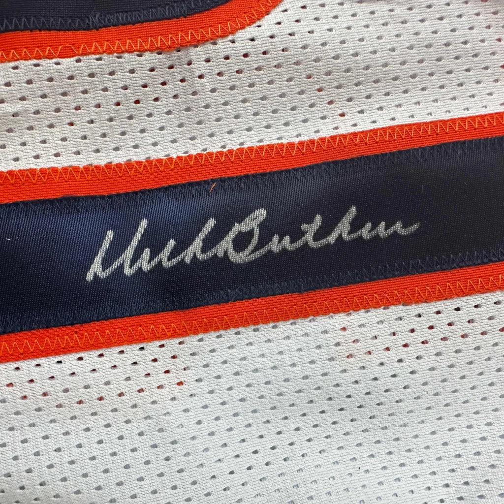 Autographed Dick Butkus Chicago White Football Jersey JSA COA | Authenticated Signed Sports Jersey | vintageantiquesgifts.com