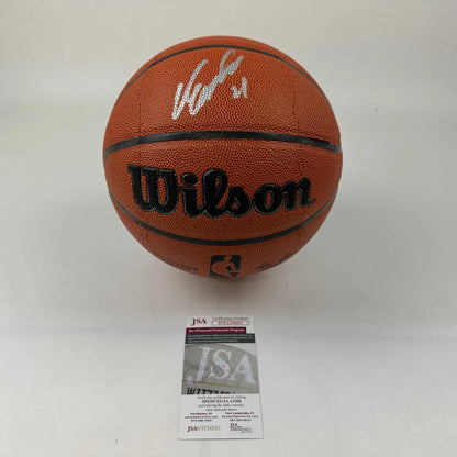 Autographed Dominique Wilkins Atlanta Hawks Full Size Wilson Basketball JSA COA | Hall of Fame Sports Memorabilia | vintageantiquesgifts.com
