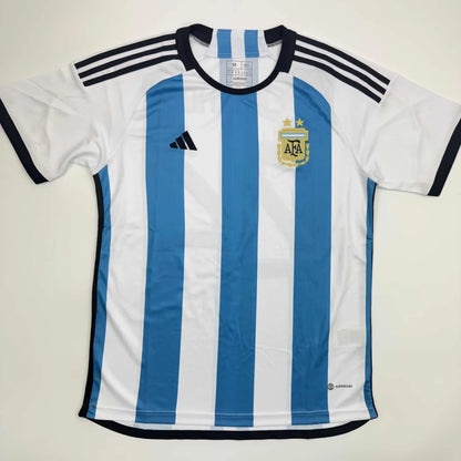 Autographed Enzo Fernandez Argentina Blue/White Soccer World Cup Jersey Beckett BAS COA | Authenticated Signed Sports Jersey | vintageantiquesgifts.com