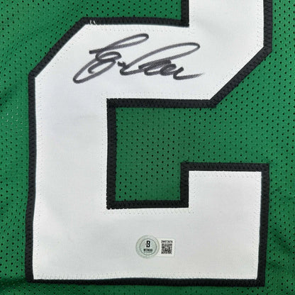 Autographed Eric Allen Philadelphia Kelly Green Football Jersey Beckett BAS COA | Authenticated Signed Sports Jersey | vintageantiquesgifts.com