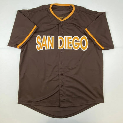 Autographed Fernando Tatis Jr. San Diego Brown Baseball Jersey JSA COA | Authenticated Signed Sports Jersey | vintageantiquesgifts.com