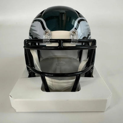 Autographed Fletcher Cox Philadelphia Eagles Mini Football Helmet Beckett COA | Authenticated Signed Sports Collectible | vintageantiquesgifts.com