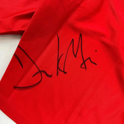 Autographed Frank Mir Red UFC MMA Trunks/Shorts JSA COA Auto | Certified Authentic Signed Memorabilia | vintageantiquesgifts.com
