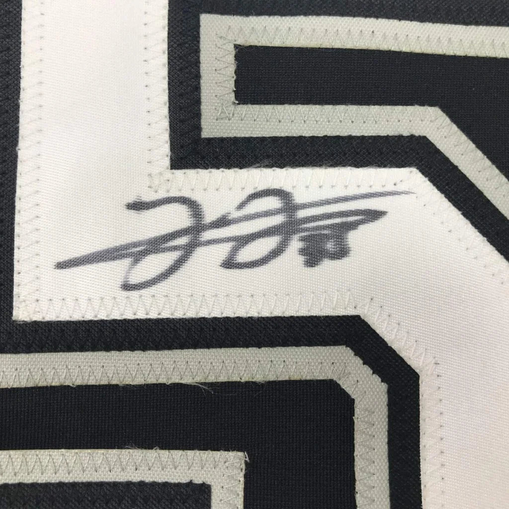 Autographed Frank Thomas Chicago Black Baseball Jersey JSA COA | Authenticated Signed Sports Jersey | vintageantiquesgifts.com