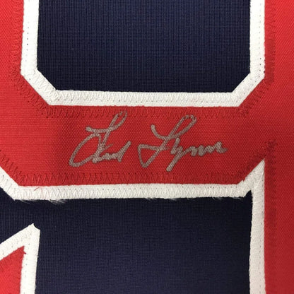 Autographed Fred Lynn Boston Blue Baseball Jersey JSA COA | Authenticated Signed Sports Jersey | vintageantiquesgifts.com