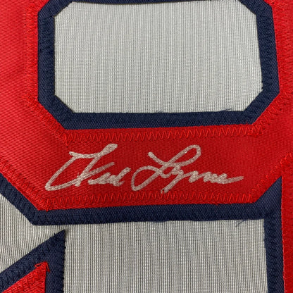 Autographed Fred Lynn Boston Grey Baseball Jersey JSA COA | Authenticated Signed Sports Jersey | vintageantiquesgifts.com