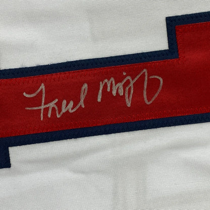 Autographed Fred McGriff Atlanta White Baseball Jersey JSA COA | Authenticated Signed Sports Jersey | vintageantiquesgifts.com